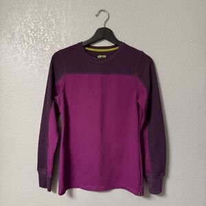 Koppen Waffle Knit Hiking Base Layer Long Sleeve Top